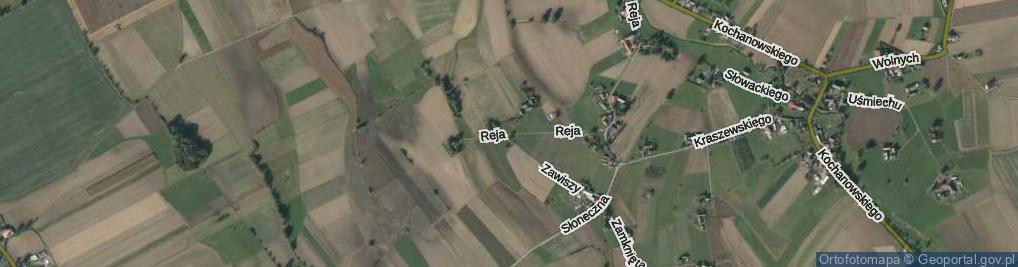 Zdjęcie satelitarne Reja Mikołaja ul.